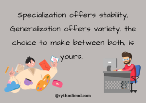 generalize or specialize